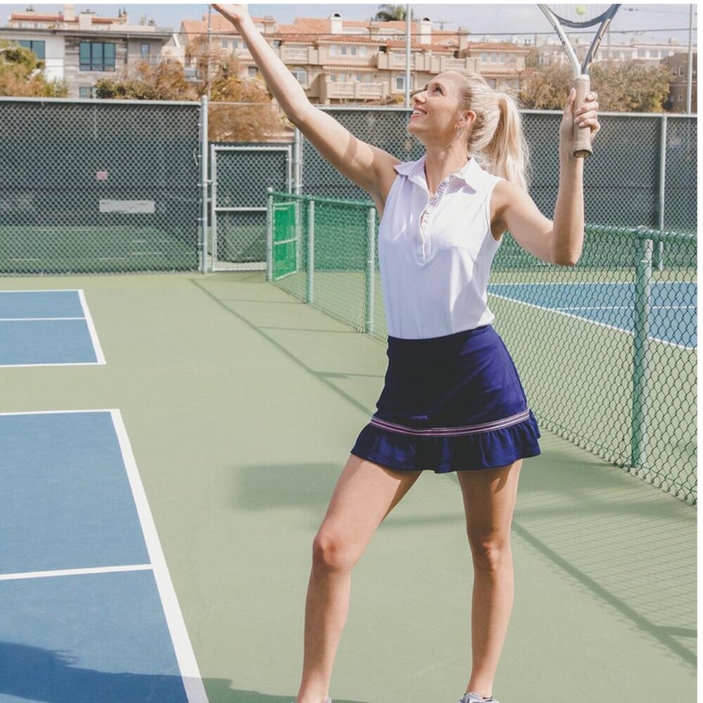 L'oeuf Poche Baseline Flutter Skirt